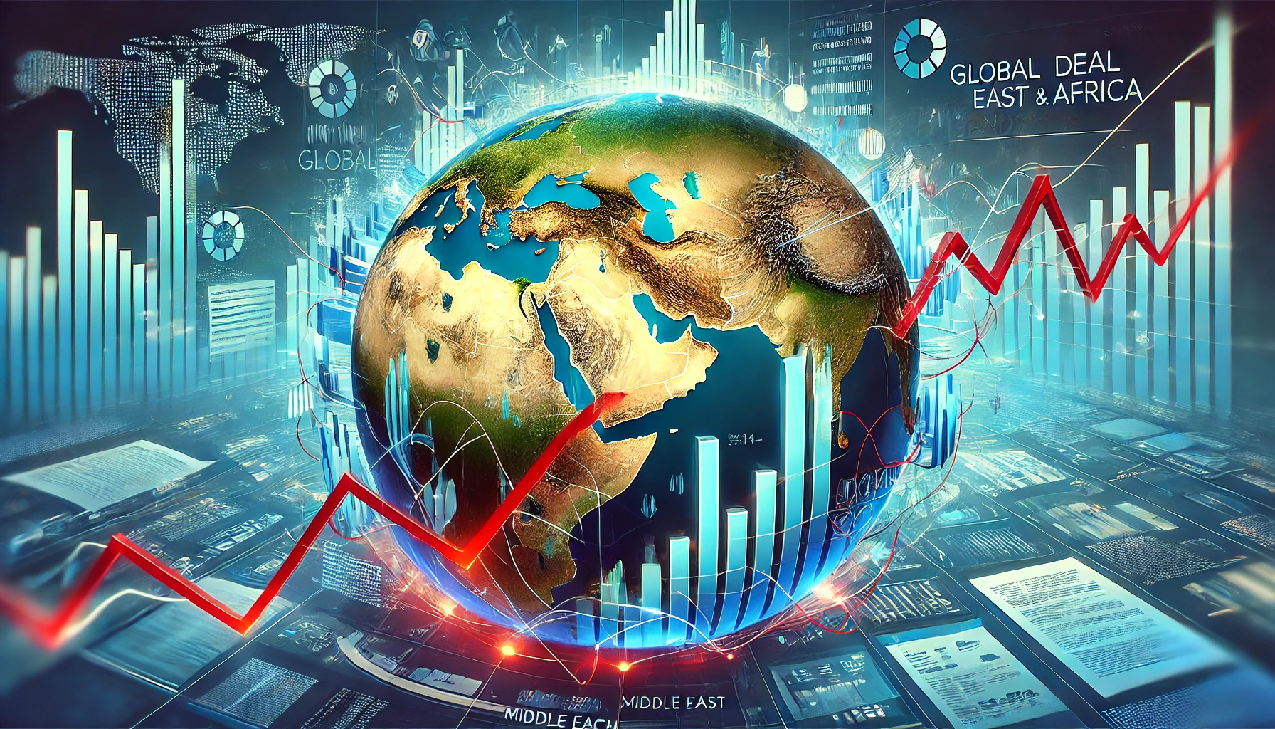 منطقة الشرق الأوسط وأفريقيا من بين الأقل تأثرًا مع انخفاض نشاط الصفقات العالمي بنسبة 8.7% على أساس سنوي